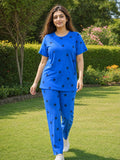 Starry Night Pyjama Set – Royal Blue
